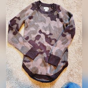 Camo Sweater. Arizona Jean Co